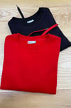 K3468 S. ONE BELİ BAĞCIK DETAYLI ŞARDONLU SWEAT