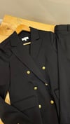 K3483 SİYAH PAMUKLU BLAZER CEKET