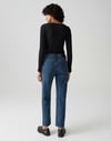 K3487 O.PUS LOW RISE STRAIGHT ANTRASİT JEAN