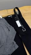 K3516 L.BNNE SİYAH FLARE LİKRASIZ JEAN