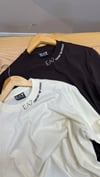 K3574 E.A YAKASI NAKIŞ DETAYLI T-SHIRT