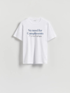 K3605 R.VED YAZI BASKILI T-SHIRT