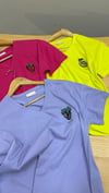 K3637 L.JO EL İŞİ DETAYLI V YAKA T-SHIRT