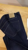 K3648 M.TİNG TABA DİKİŞLİ KOYU LACİVERT JEAN