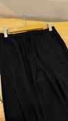 K3650 V.V TENCEL SİYAH BELİ BAĞCIKLI PANTOLON