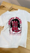 K3653 COWGİRL BASKILI EKRU T-SHIRT