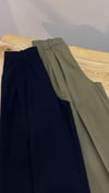 K3680 C.OS PİLELİ PAMUKLU GABARDİN PANTOLON