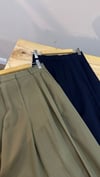 K3680 C.OS PİLELİ PAMUKLU GABARDİN PANTOLON