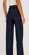 K3697 RA.ILS KOYU LACİVERT CROP JEAN