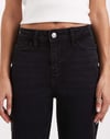 K3698 PIE.CES STRAIGHT FİT LİKRALI SİYAH JEAN