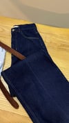 K3708 H.M KOYU LACİVERT TABA DİKİŞLİ JEAN