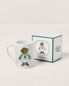 K3717 BEAR BASKILI 3 'LÜ YEŞİL SERİ MUG