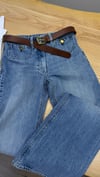 K3735 PİRİNÇ DÜĞME DETAYLI VİNTAGE JEAN