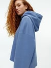 K3774 ARKT YIKAMALI MAVİ KAPÜŞONLU SWEAT