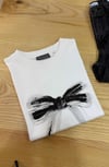 K3792 MİNT V. BASKILI BEYAZ T-SHIRT
