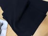 K3795 C.OS GENİŞ PAÇA BELİ LASTİKLİ SİYAH PANTOLON