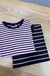 K3815 R.VED ÇİZGİLİ BASİC T-SHIRT