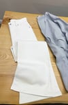 K3832 A.G BOOTCUT GENİŞ PAÇA EKRU JEAN