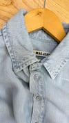 K3849 M.AC AÇIK MAVİ TENCEL GÖMLEK