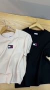 K3857 TJ APLİKLİ PAMUKLU T-SHIRT