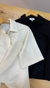 K3860 C.OS YAKALI YARIM DÜĞMELİ T-SHIRT