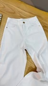 K3866 Z. BEYAZ CROP JEAN