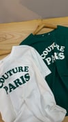K3876 COUTRE PARİS BASKILI T-SHIRT