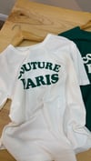 K3876 COUTRE PARİS BASKILI T-SHIRT
