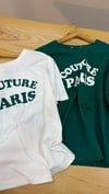 K3876 COUTRE PARİS BASKILI T-SHIRT