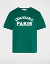 K3876 COUTRE PARİS BASKILI T-SHIRT