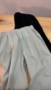 K3877 C.OS BELİ LASTİKLİ PAMUKLU PANTOLON