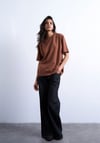 K3922 TPSHP BİSİKLET YAKA T-SHIRT