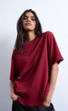 K3922 TPSHP BİSİKLET YAKA T-SHIRT