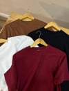 K3922 TPSHP BİSİKLET YAKA T-SHIRT