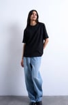 K3922 TPSHP BİSİKLET YAKA T-SHIRT