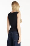 K3938 T.BKR FİTİLLİ OVAL YAKA ATLET