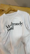 K3962 H.SH YAZI BASKILI BEYAZ T-SHIRT
