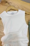 K3977 RE.IS DRAPE DETAYLI FİTİLLİ EKRU ATLET