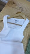 K3979 TPSHP OVAL YAKA FİTİLLİ BEYAZ ATLET