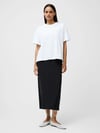 K3994 BİSİKLET YAKA LİKRALI  BASİC T-SHIRT