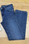 K4005 MSMSH LİKRALI MAVİ FLARE  JEAN