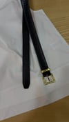 K4022 GOLD TOKALI SİYAH KEMER 