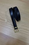 K4022 GOLD TOKALI SİYAH KEMER 