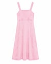 K4070 MİNT V. PEMBE DENİM ELBİSE