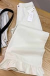 K4085 PLCR PAÇA DETAYLI EKRU PANTOLON