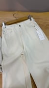 K4085 PLCR PAÇA DETAYLI EKRU PANTOLON