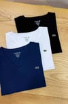 K4103 RELAXED FİT V YAKA PAMUKLU T-SHIRT