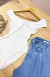 K4113 &OTHR KAŞKORSE EKRU BODYSUİT