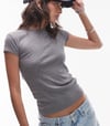 K4123 TPSHP PAMUKLU FİT BASİC T-SHIRT