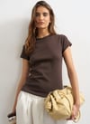 K4124 TPSHP PAMUKLU FİT BASİC T-SHIRT